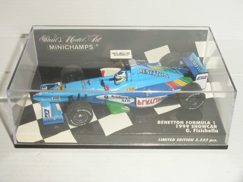 1/43 Minichamps 430 990079 - 1999 Benetton F1 Showcar Fisichella - Nr. Mint - Picture 3 of 4