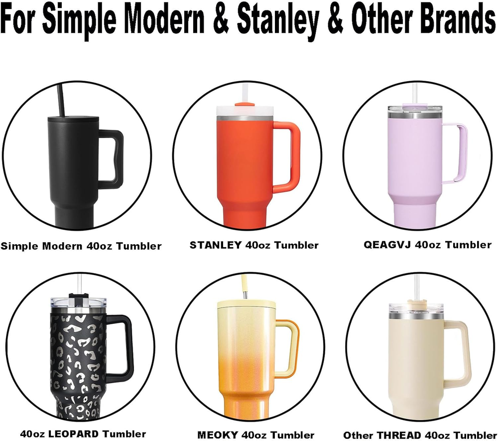 40Oz Stanley Cup Replacement Tumbler Lid, Compatible with Stanley Adv Tumblers