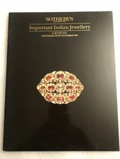 SOTHEBY'S IMPORTANT INDIAN JEWELLERY MUGHAL, GENEVA NOVEMBER 1991
