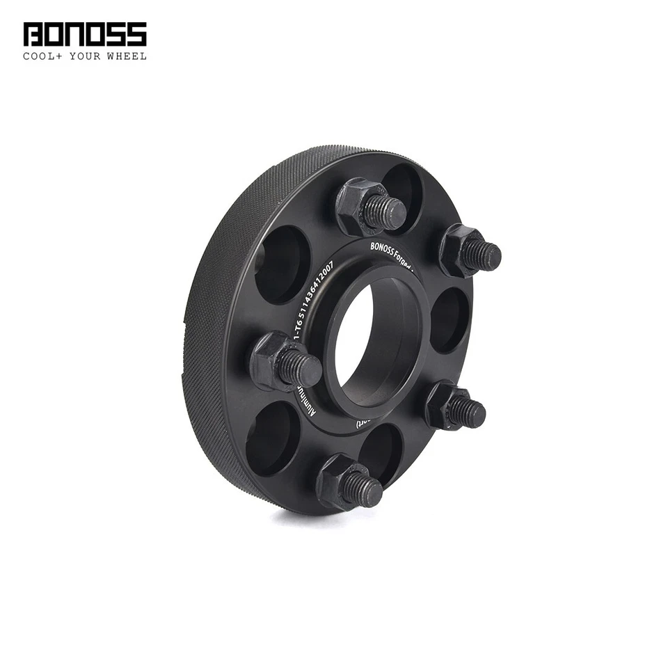Adaptador espaciador de rueda 6061T6 (4) 2x25mm+ 2x30mm PCD5x114.3 CB60.1 para Lexus GS300 Foto 4 de 4