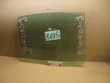 1999 - 2009 Saab 9-3 REAR PASSENGER Side Used Door Glass #3645-V 