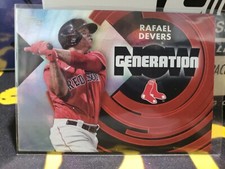 Rafael Devers Generation Now 2022 Topps Series 1 Card# GN-9 Red Sox PWE