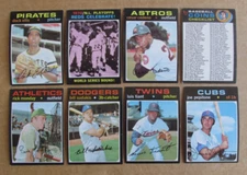 1971 TOPPS BASEBALL CARD SINGLES #1-260 COMPLETE YOUR SET U-PICK UPDATED 9/16