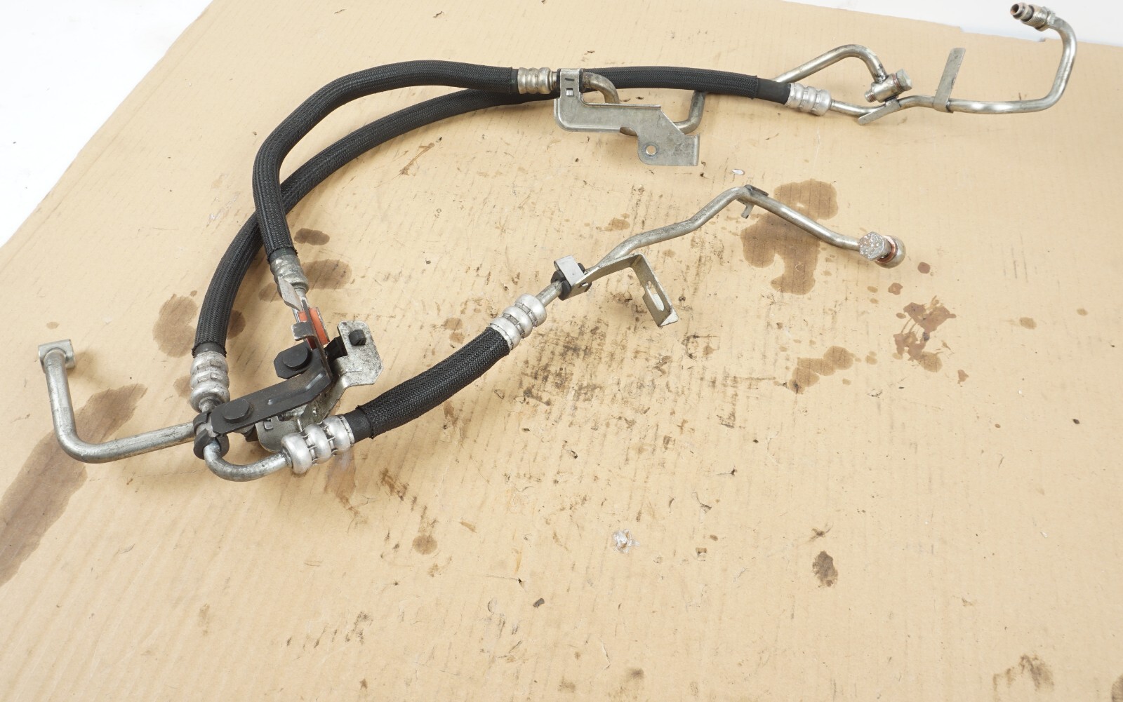14-17 MASERATI QUATTROPORTE 3.0L POWER STEERIN COOLING HOSE PIPE LINE OEM