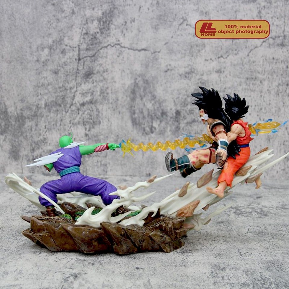 Anime Dragon Ball Z Piccolo Makankosappo VS Son Goku With Raditz Figure