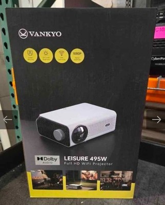 VANKYO Leisure 495W Native 1080P Projector Full HD 5G WiFi Projector NEW