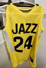 Youth Small Fanatics Walker Kessler Yellow Utah Jazz Fast Break Icon Edition