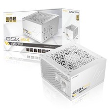 Antec GSK ATX3.1 850W Power Supply, White ,80 PLUS Gold, Full Modular