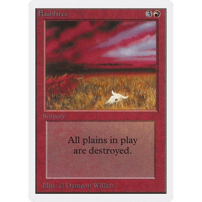 MTG \>> Flashfires (Unlimited) // English - 341 Trading - Magic