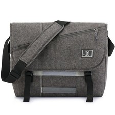 15.6 Inch Laptop Messenger Bag Crossbody Shoulder Satchel for Men Women Travel