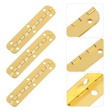 10 Pcs Tiny Hinges for Craft Projects Miniature Cabinet Door Hidden Piano