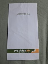 Air Sickness Bag Kotzt&uuml;te Spuckbeutel Precision Air Tanzania