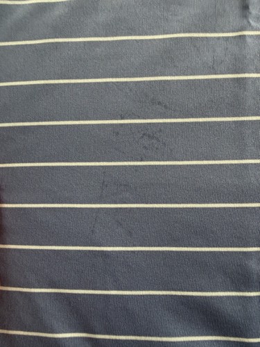 FootJoy FJ Aviara Golf Polo Men's Tagged M Fits Stripe Blue Gray - Afbeelding 8 van 12