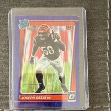 2021 Panini Donruss Optic Rated Rookie Purple Prizm Joseph Ossai Bengals #279