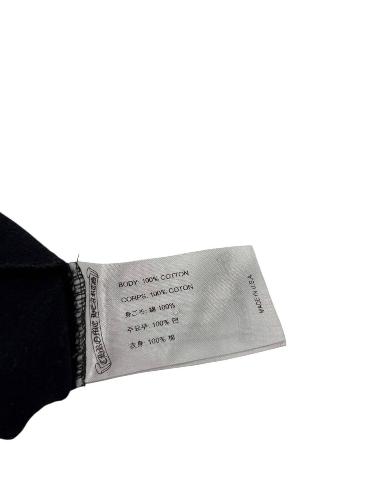 Chrome Hearts Plus Logo Longsleeve Tee - Lightly Worn thumbnail 7