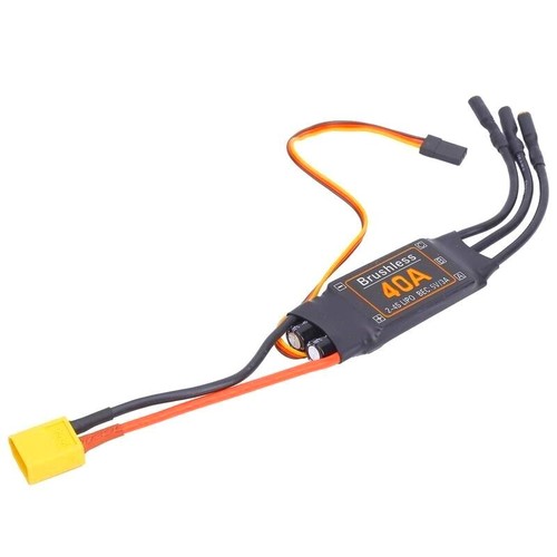 40A Brushless ESC Speed Controller with 5V 3A BEC Output for RC Drone Airplane - Picture 3 of 15