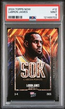 2024-25 Topps Now - LeBron James #12 🏀 (PSA 9) 🏀
