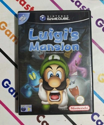 LUIGI'S MANSION - NINTENDO GAMECUBE COMPLETE ITALIAN MINT