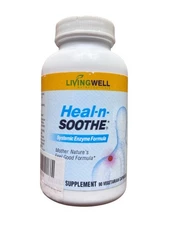 LivingWell Nutraceuticals Heal-N-Soothe Pain Relief & Inflammation 90 cap 11/26