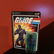Super7 ReAction 2021 G.I. Joe Snake Eyes Commando  V2  3.75 NEW Sealed