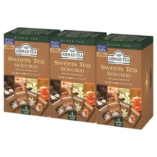 [FD] Ahmad Tea Decaf Sweet Tea Selection Tea Bags 20 Bags X 3 [Caffeine-Free H__