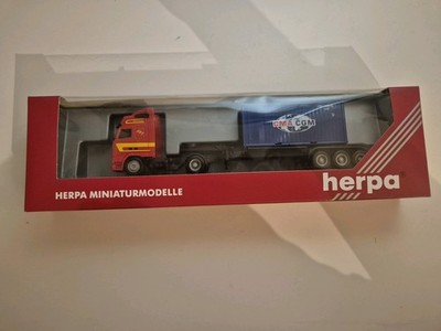 Herpa H0 1:87Volvo FH GL Sattelzug Container CMA CGM neuOVP Herpa Miniaturmodell