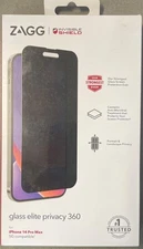 ZAGG InvisibleShield Glass Elite Privacy 360 Screen Protector  iPhone 14 Pro Max