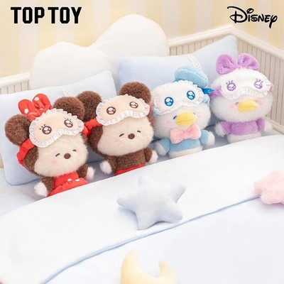 TOPTOY Disney Squinting Sleepwear Series Plush Toy Keychains