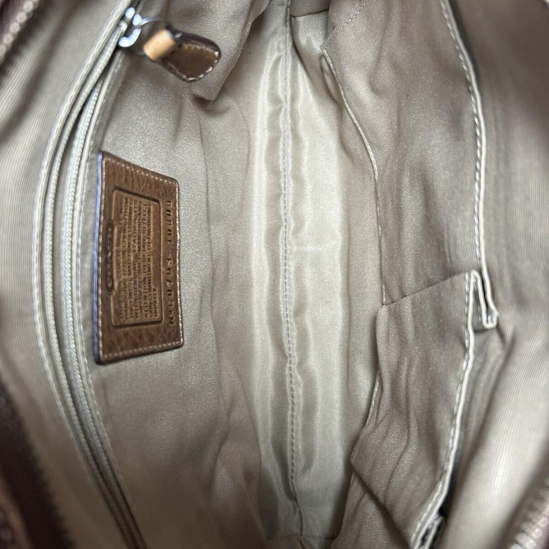 Coach Soho Patchwork Leather Canvas One Hand Shou… - image 12