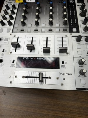 DENON DN-X1500S DJ Mixer Model DN-X1500S Used Tested