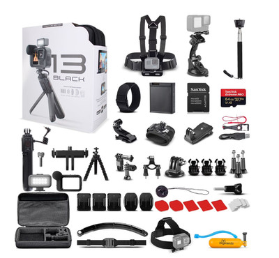 GoPro HERO 13 Black Creator Edition Waterproof Action Camera with Volta (Battery