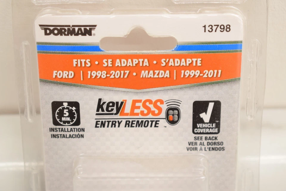 Mando a distancia de entrada sin llave Dorman 13798 para Ford Lincoln Mercury Mazda 1998-2011 Foto 3 de 4