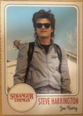 Stranger Things Custom Trading Card- Steve Harrington Played By Joe Keery