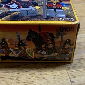 VINTAGE LEGO Castle Medieval Knights Set 6105 RARE MISB Sealed New Old Stock