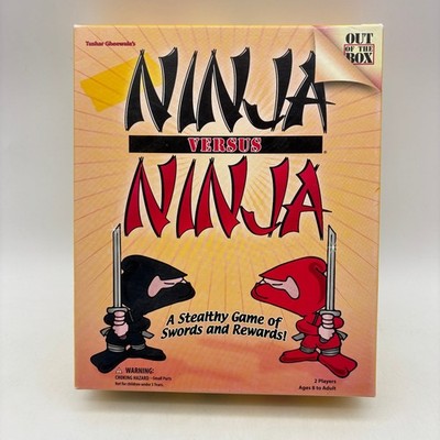 Ninja Versus Ninja Game 100% Complete Out of the Box 2-Player Stealth Strategy