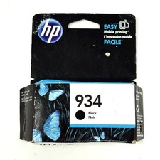HP 934 Black Ink Cartridge C2P19AN Factory Sealed New Sealed EXP 01/2020