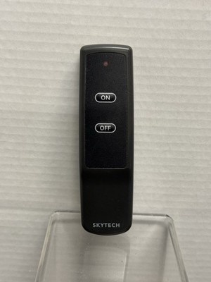 Genuine Skytech 1001-A Remote Control Fireplace Tested New Battery On Off 