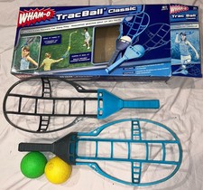 2009 Wham-O Trac Ball Classic, Complete 2 Rackets 2 Balls, Teal/Black