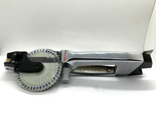 Vintage DYMO Metal Label Maker Made In USA. Tested Works