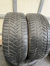 2x 255 55 18 Dunlop 109V 5.5mm Part Worn Tyres DOT 4023