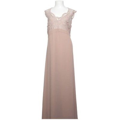 TFNC London, Abendkleid, Größe: 38, Beige, Polyester, Blumen, Spitze, Damen #DHI