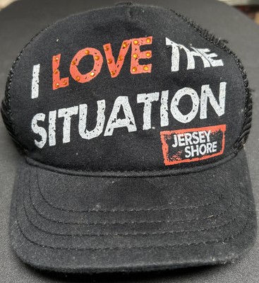 I Love The Situation Jersey Shore NJ Baseball Trucker Hat Cap New Old Stock NWT