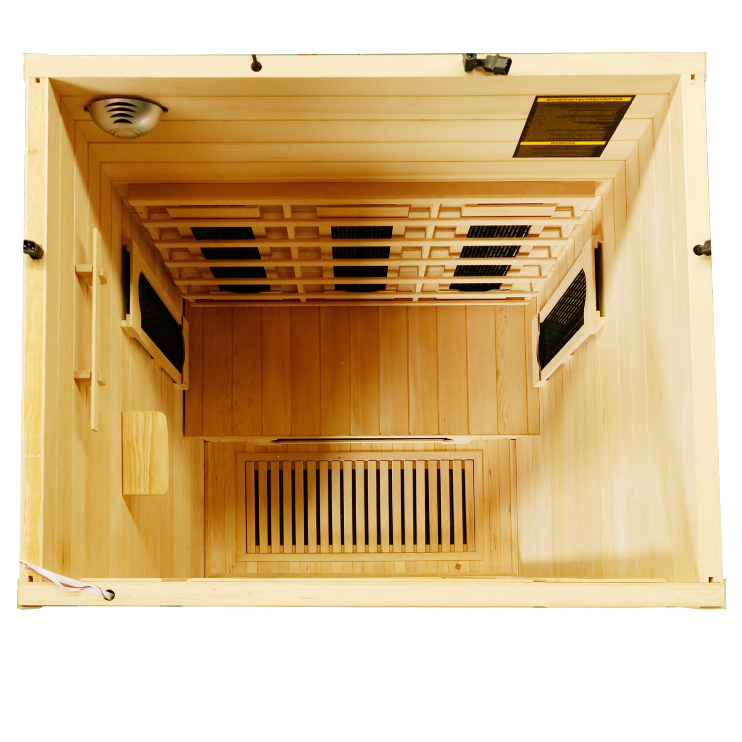 Dewello Infrarotkabine Saunakabine Infrarotsauna Sauna Wärmekabine 2 Personen 
