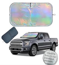 Window Shades for Car Windshield - Foldable Car Window Shades, 210T Medium