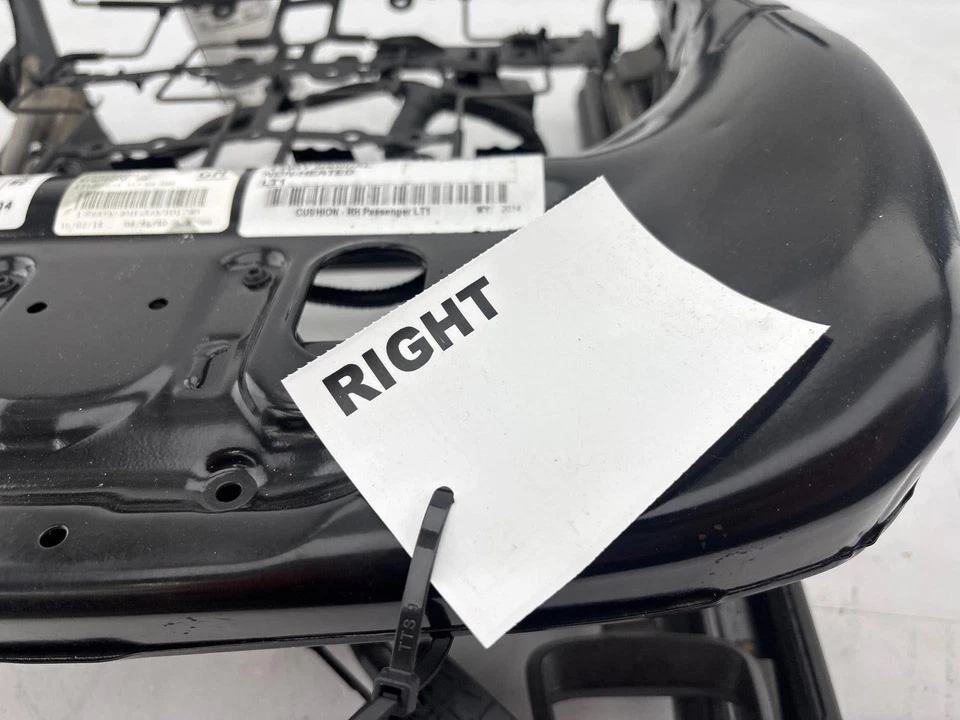 Chevrolet Impala 2014-20 asiento de pasajero delantero derecho marco inferior riel de oruga OEM Foto 3 de 4