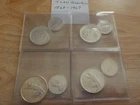 4     Canadian   silver    dimes   & Quarters    AU