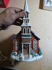 Meryvn's Village Square Lighted Church Christmas Vintage 1990's — photo 6