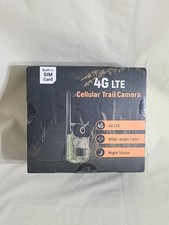 NEW IN BOX SEALED. 4G LTE. CELLULAR TRAIL CAMERA. NIGHT VISION.