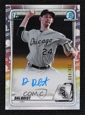 2020 Bowman Chrome Prospect Refractor 214/499 Andrew Dalquist #CPA-AD Auto 0q0m