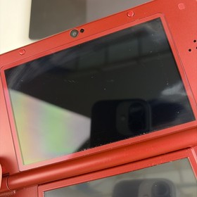 New Nintendo 3DS XL Red Console US Model - Tested! W Charger Stylus